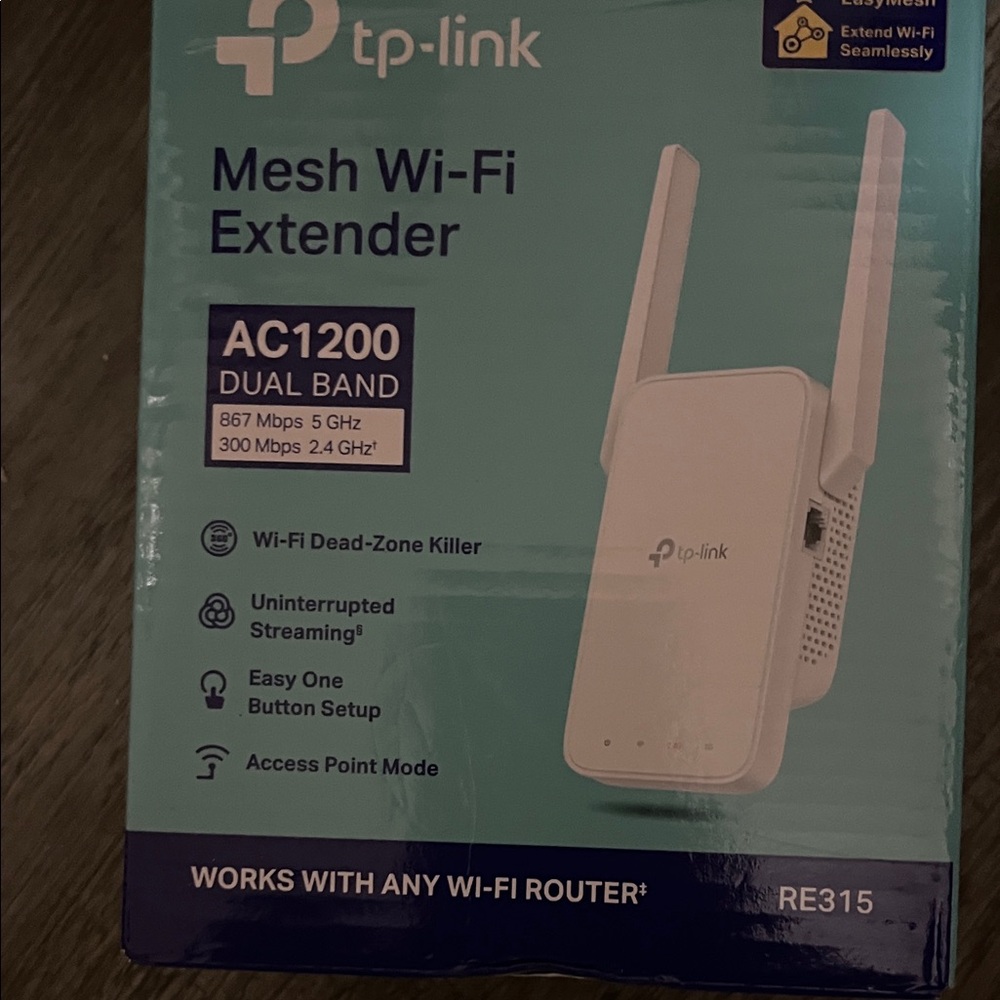 TP-Link Dual Band White Wi-Fi Extender